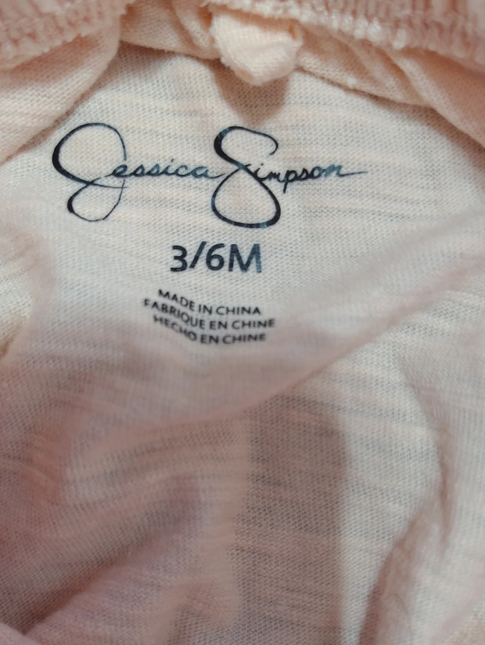 Carter's Cat & Jack Jessica Simpson Baby Girl Bodysuit Romper Bundle 5pc 0-6M